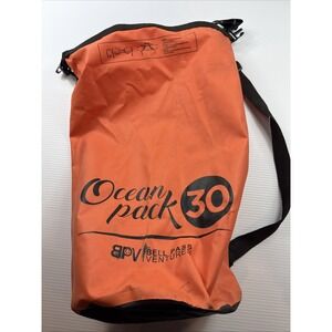 Ocean Pack Dry Bag Water Proof Backpack Bag  River Beach 30L  X-Large ORANGE